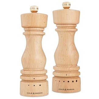 Cole & Mason Peper- en Zoutmolen London Natural Grind Select 180mm