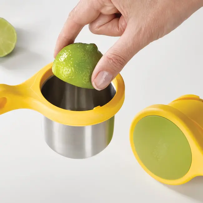 Joseph Joseph Helix Citruspers – Citroenpers – Geel – RVS & Nylon