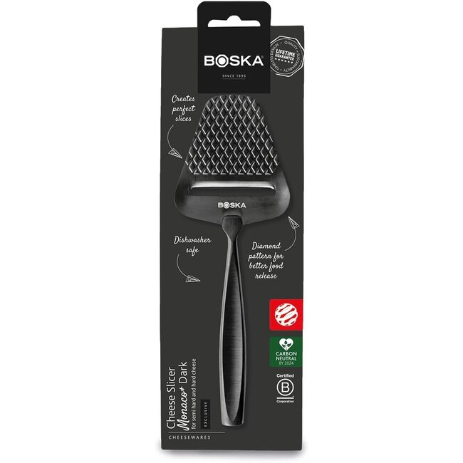 Boska Kaasschaaf Monaco+ Dark – Anti-kleef Coating – RVS – Zwart