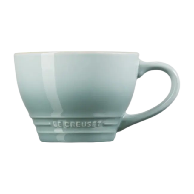 Le Creuset Cappuccino Mok – Sea Salt – 400 ml – Hoogwaardig Aardewerk