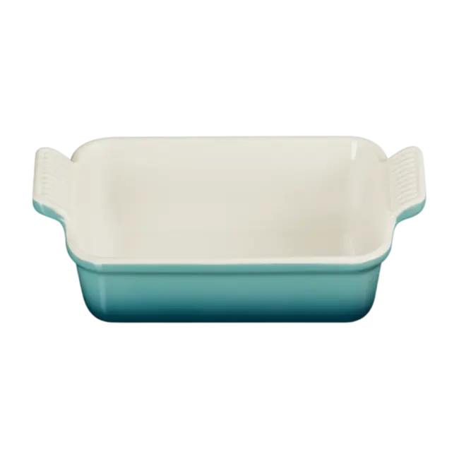 Le Creuset Heritage Ovenschaal – Bleu Riviera – 19 x 14 cm – Hoogwaardig Aardewerk