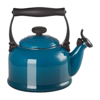 Le Creuset Fluitketel Tradition Deep Teal 2.1 liter