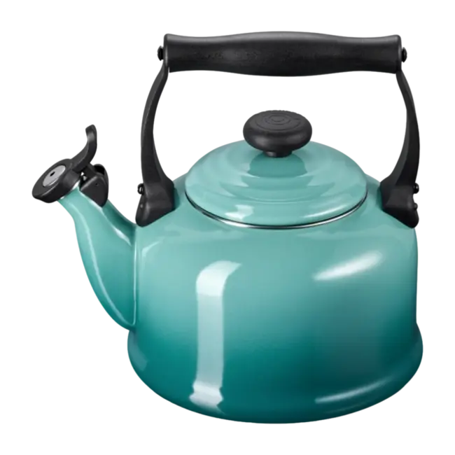 Le Creuset Fluitketel Tradition – Bleu Riviera – 2.1 Liter – Geëmailleerd Staal