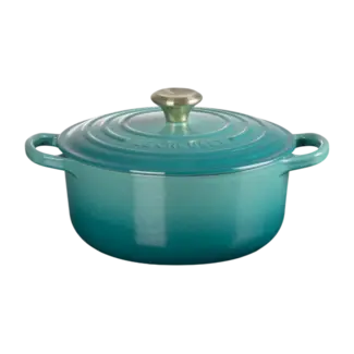 Le Creuset Braadpan Signature Bleu Riviera 20 cm