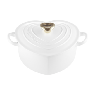 Le Creuset Braadpan Hart White 20 cm