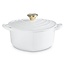 Le Creuset Braadpan Hart White 20 cm