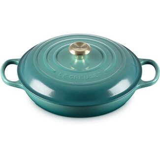 Le Creuset Campagnard Signature Bleu Riviera 30 cm