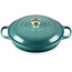 Le Creuset Campagnard Signature – Bleu Riviera – Ø 30 cm – 3.5 Liter – Geëmailleerd Gietijzer
