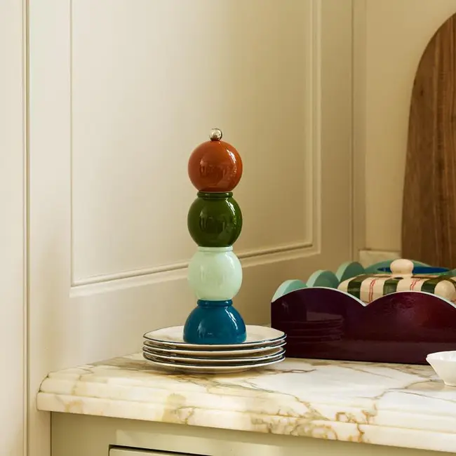 Addison Ross Zoutmolen of Pepermolen - Bobbin – Multi Nutmeg – 24 cm – Hoogglans