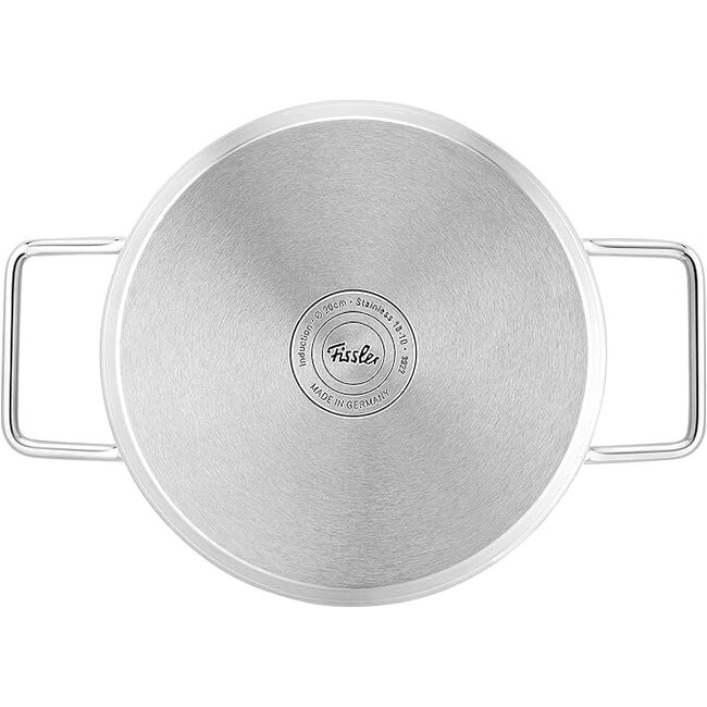 Fissler Pure Collection Pannenset – 5-delig – RVS – Geschikt voor Inductie – Met Glasdeksels - Made in Germany