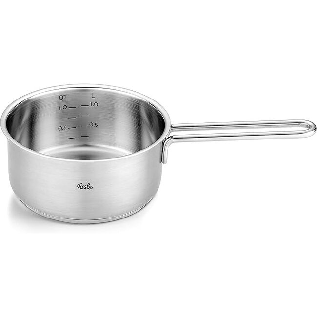 Fissler Pure Collection Pannenset – 5-delig – RVS – Geschikt voor Inductie – Met Glasdeksels - Made in Germany