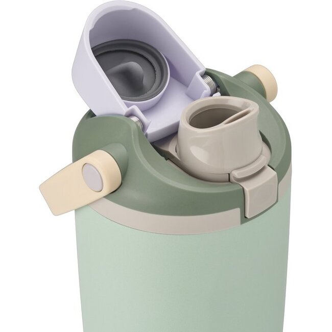 Owala FreeSip Drinkfles – Eucalyptus – 890 ml (32oz) – Geïsoleerd RVS - Tot 24 uur koud