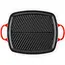 Le Creuset Grillplaat Rechthoek – 35 x 38 cm – Gietijzer – Kersenrood