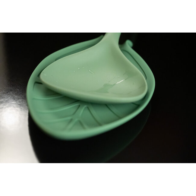 Tools2cook Lepelhouder – Siliconen – Sage Green – Hittebestendig