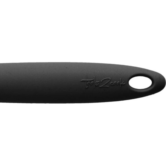 Tools2cook Spatel – Siliconen – Black Pepper – Hittebestendig & Naadloos