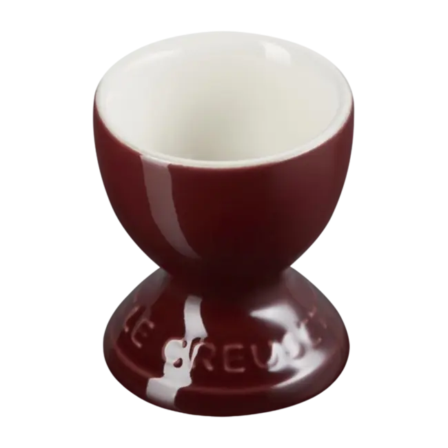 Le Creuset Eierdopje – Aardewerk – Rhône – Bordeauxrood