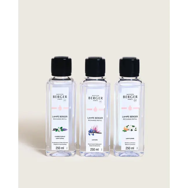 Lampe Berger Triopack – Ophélia – 3 x 250ml – Lampe Berger Huisparfum