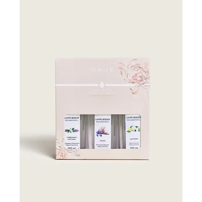 Lampe Berger Triopack – Ophélia – 3 x 250ml – Lampe Berger Huisparfum