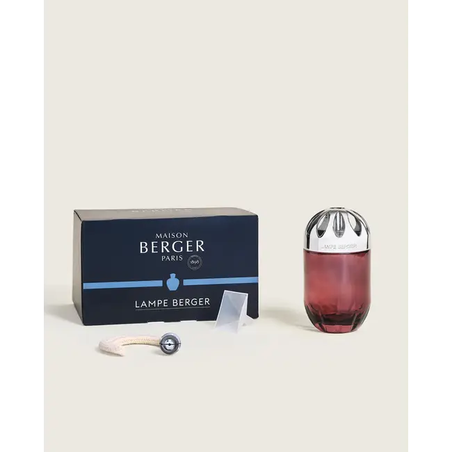 Lampe Berger Geurbrander – Neo Prune – Donkerrood – Katalytische Brander - Maison Berger