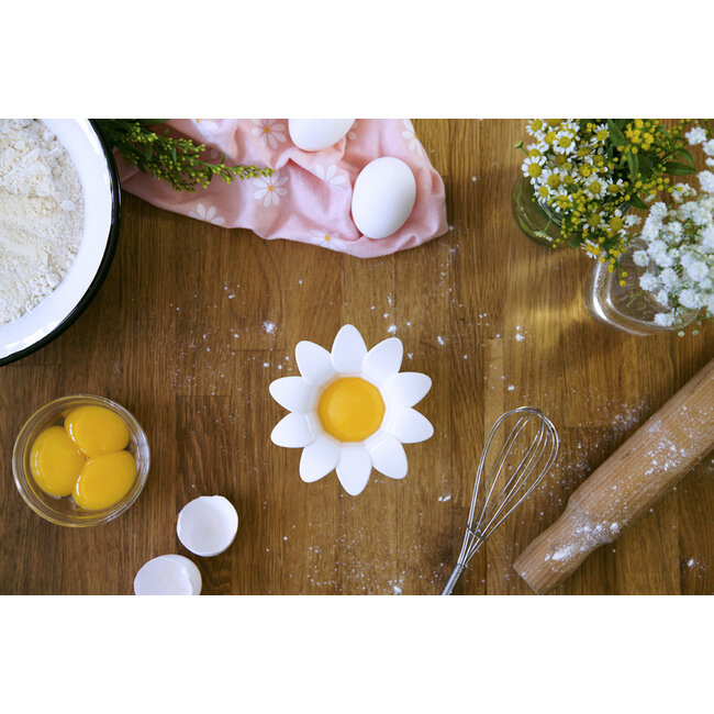 Peleg Design Eierscheider Daisy - Wit - Keukenhulpje