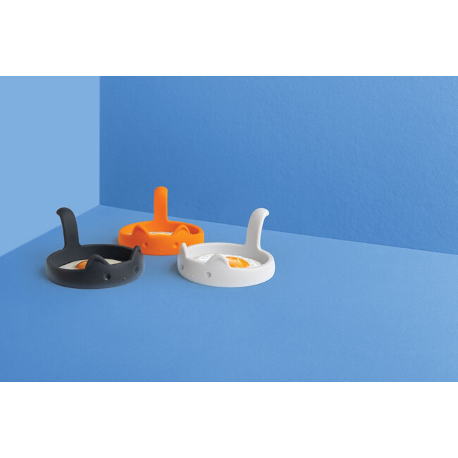 Ototo Eierbakring Set – 3 Stuks – PanCats, Funny Side Up & Egg-A-Matic – Siliconen