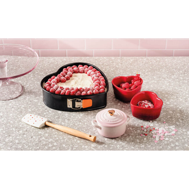 Le Creuset Ramekin Schaaltjes - Hart - Shell Pink - 2 stuks - Aardewerk - 300 ml