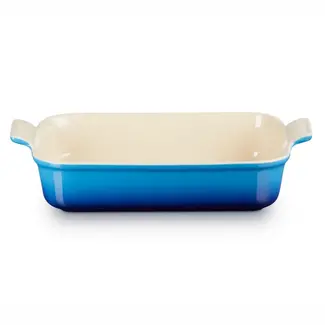 Le Creuset Ovenschaal Heritage Azure 4L 32 x 24 cm