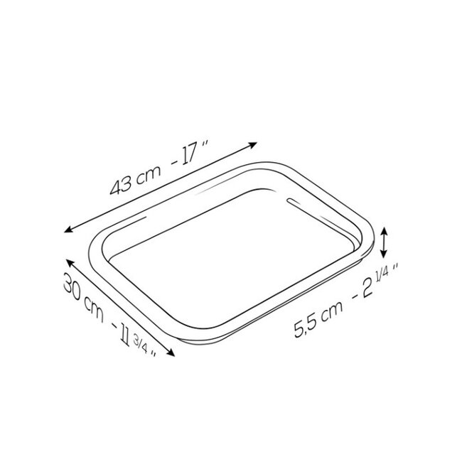 Peugeot Rechthoekige Plancha - Grill to Table – 43 cm – Keramiek – Zwart – Oven & BBQ -  Tot 400 graden
