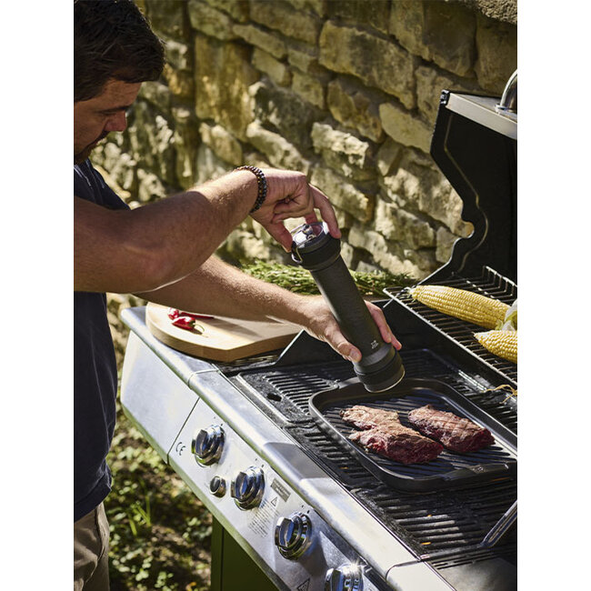 Peugeot Grillplaat - Grill to Table – 38 cm – Keramisch – Zwart – Voor Oven & BBQ - tot 400°C