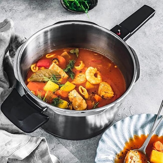 Fissler Snelkookpan met stoominzet 4,5L Vitaquick Premium