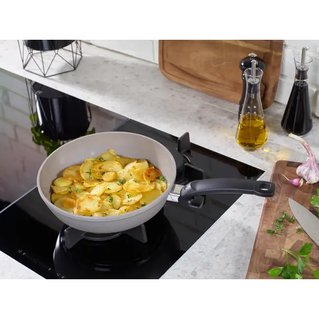 Fissler Ceratal Comfort Koekenpannenset – 24 cm + 28 cm – PFAS-vrij – Keramische Anti-aanbaklaag – Inductie