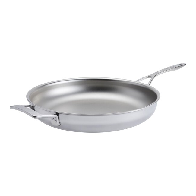 Demeyere Industry 5 Koekenpan – 32 cm – NanoTouch – 5-Lagenmateriaal – XL Formaat - Perfect voor 4 tot 5 personen