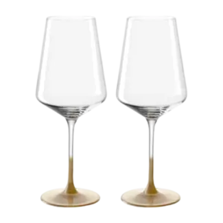 Leonardo Wijnglas Puccini Goud 2 stuks 560 ml