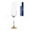 Leonardo Puccini Champagne Flûtes – Goud – Set van 2 – 280 ml – Kristalglas