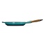 Le Creuset Signature Koekenpan – 2.6 liter - 28 cm – Gietijzer – Bleu Riviera – Met Houten Handvat - Met Hulpgreep