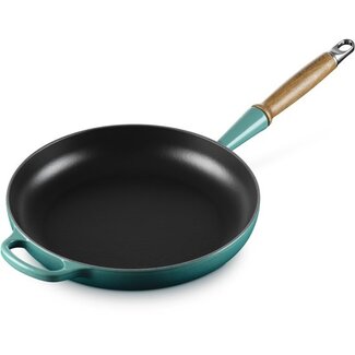 Le Creuset Koekenpan Signature Bleu Riviera 28cm