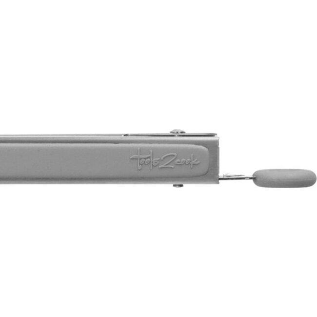 Tools2cook Siliconen Keukentang – Nutmeg Grey – RVS & Silicone – 26,5 cm