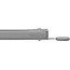 Tools2cook Siliconen Keukentang – Nutmeg Grey – RVS & Silicone – 26,5 cm