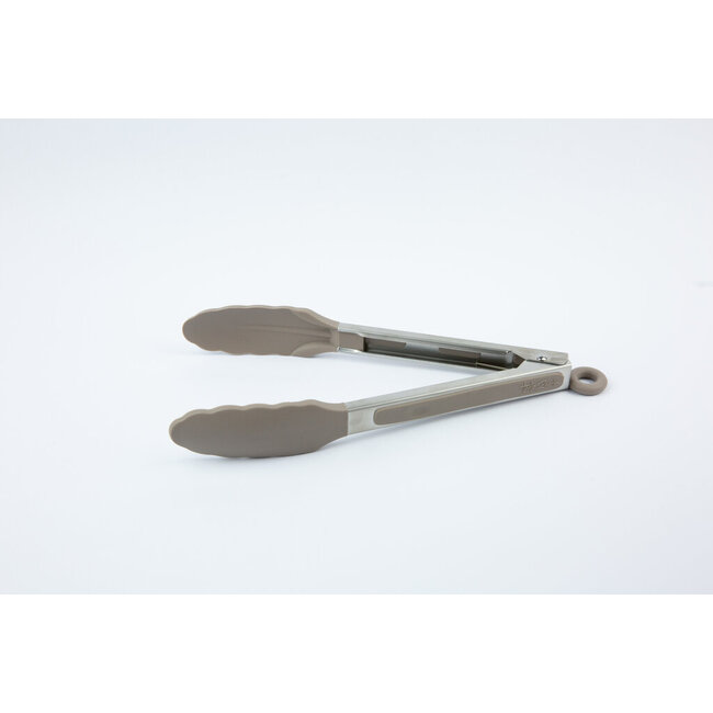 Tools2cook Siliconen Keukentang – Nutmeg Grey – RVS & Silicone – 26,5 cm