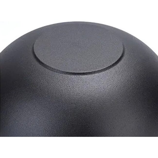 GrillX Gietijzeren Wokpan / Wadjan – Ø 36 cm – Pre-seasoned Gietijzer – Inclusief Houten Deksel