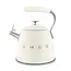 Smeg Retro Fluitketel – 2.3 liter – WKF01CR Crème – Geschikt voor Inductie