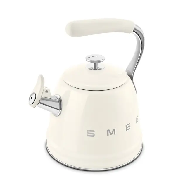 Smeg Retro Fluitketel – 2.3 liter – WKF01CR Crème – Geschikt voor Inductie