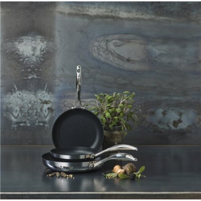 Scanpan Haptiq Luxe Koekenpan – 24 cm – Stratanium+ Anti-aanbaklaag – Inductie