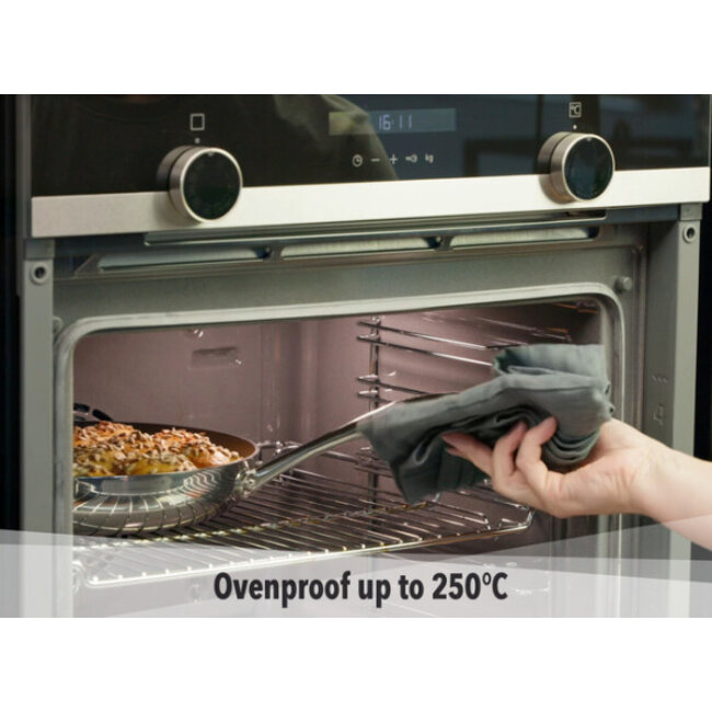 Scanpan Haptiq Luxe Koekenpan – 24 cm – Stratanium+ Anti-aanbaklaag – Inductie
