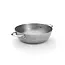 De Buyer Hapjespan Mineral B Plaatstaal – 24 cm – Hoge Boerenpan – Inductie - Met 2 Handgrepen