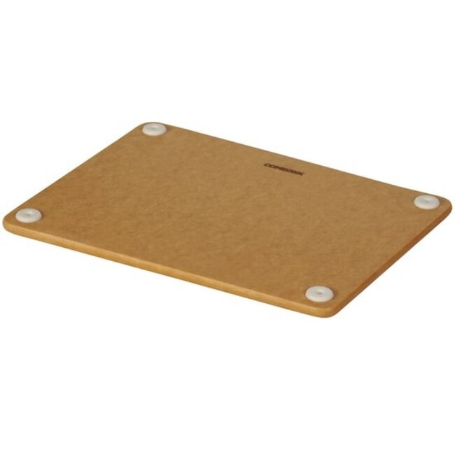 Combekk Mini Snijplank – 15 x 20 cm – Naturel Houtvezel – Vaatwasserbestendig - Anti-slipvoetjes
