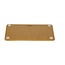 Combekk Mini Snijplank – 15 x 20 cm – Naturel Houtvezel – Vaatwasserbestendig - Anti-slipvoetjes