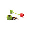 Ototo Tulip Siliconen Theefilter – Theeei voor Losse Thee – Rood