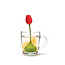 Ototo Tulip Siliconen Theefilter – Theeei voor Losse Thee – Rood
