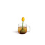 Ototo Tulip Siliconen Theefilter – Theeei voor Losse Thee – Geel